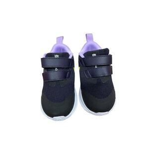 Nike Star Runner Size 6C Black Lilac Sneakers NEW Girls shoes Da2778-500